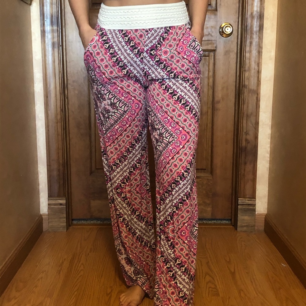 Printed pants